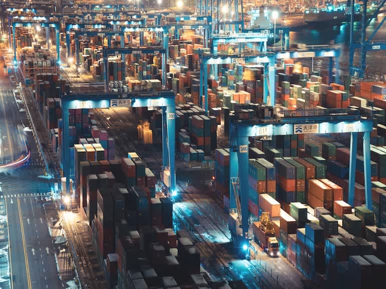 Asia port