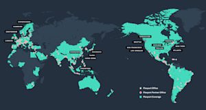 Flexport offices Partners map