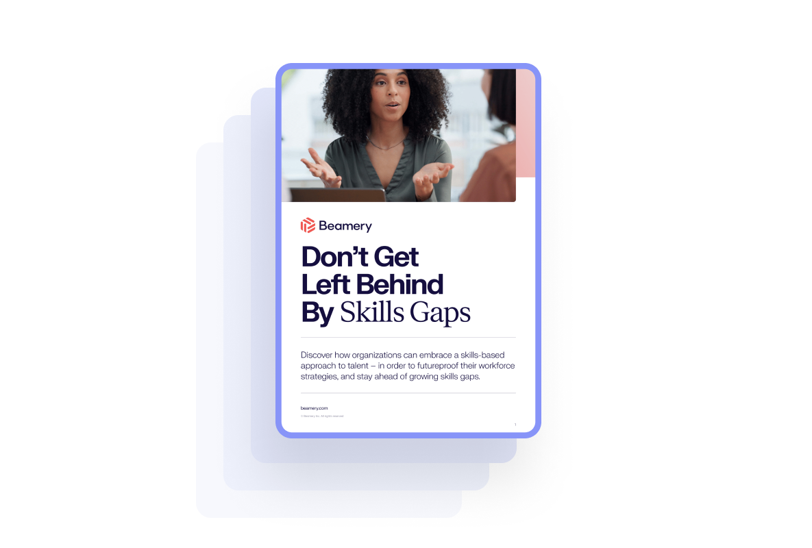 Dont get left behind by skills gaps white paper by Beamery