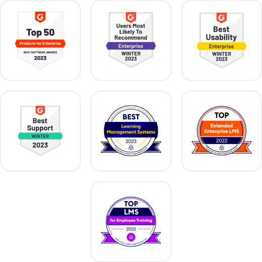 Award Badges - stacked