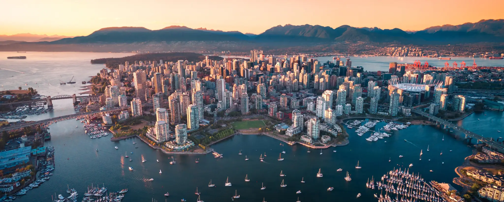 Overview photo of Vancouver, BC