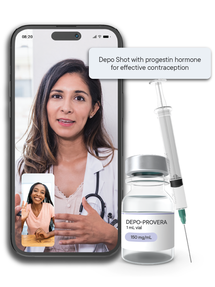 Depo Provera Shot Birth Control Prescription Available Same Day