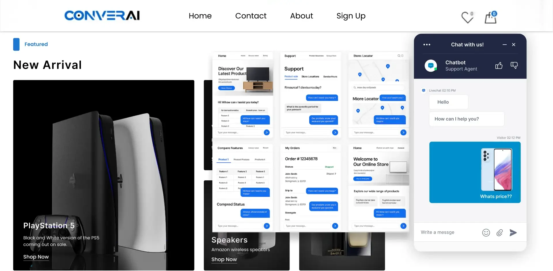 showcase slider section 1