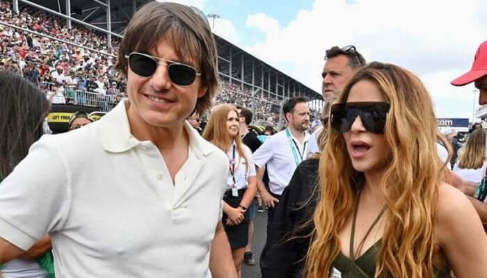 Tom Cruise gushes over Shakira after she 'begged' him to stop flirting with her
