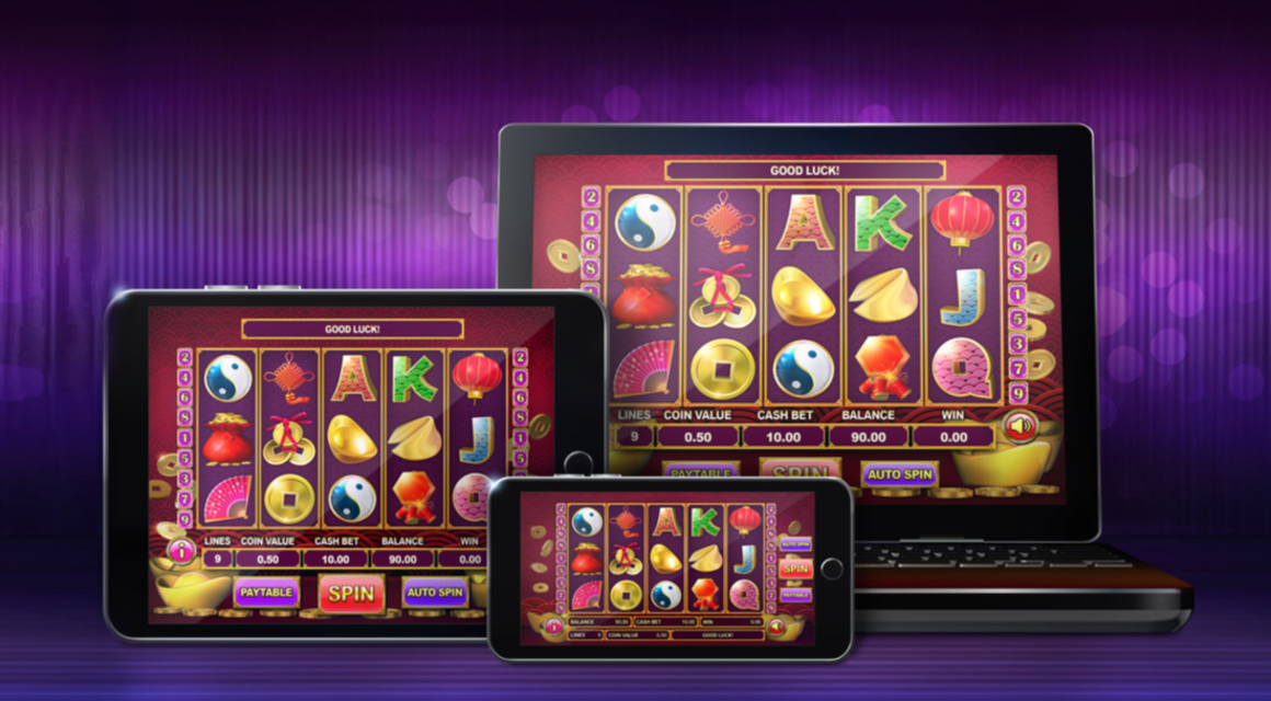 Online slots on phone, tablet, and laptop