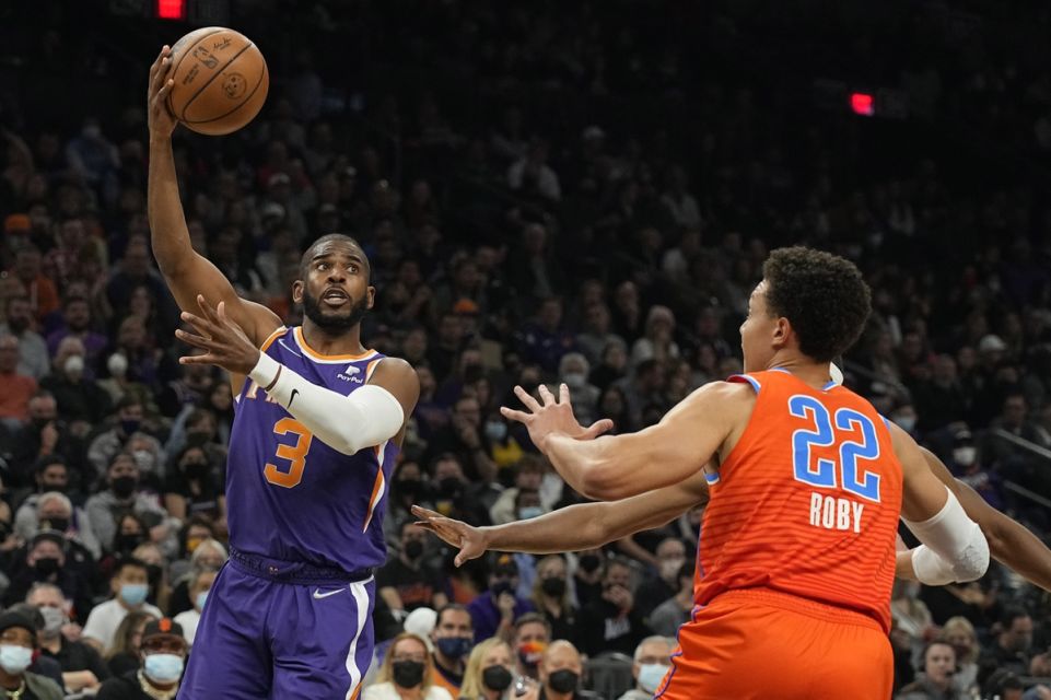 Photos: Phoenix Suns vs. Oklahoma City Thunder Dec. 29, 2021