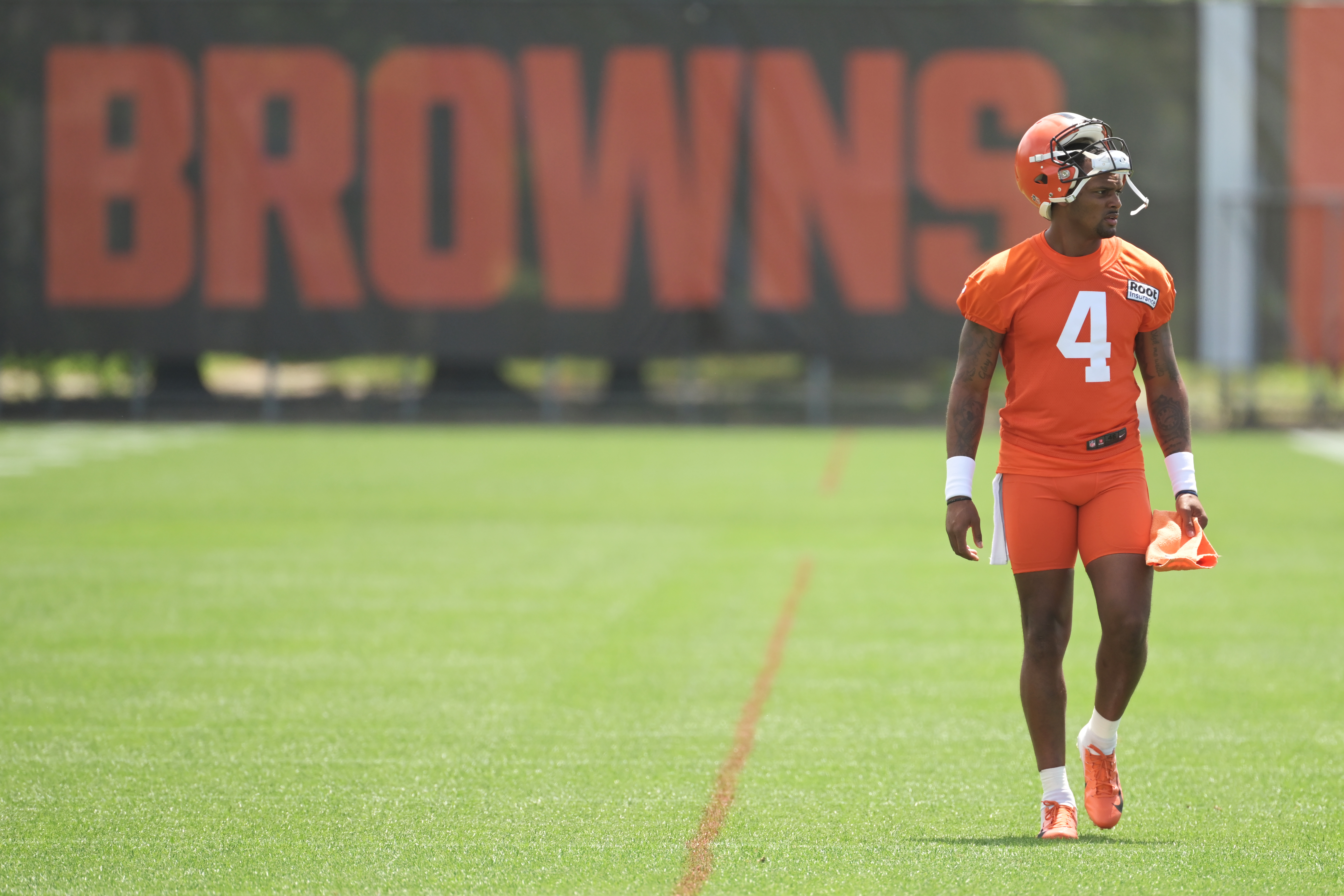 Cleveland Browns not focused on Deshaun Watson as training camp opens