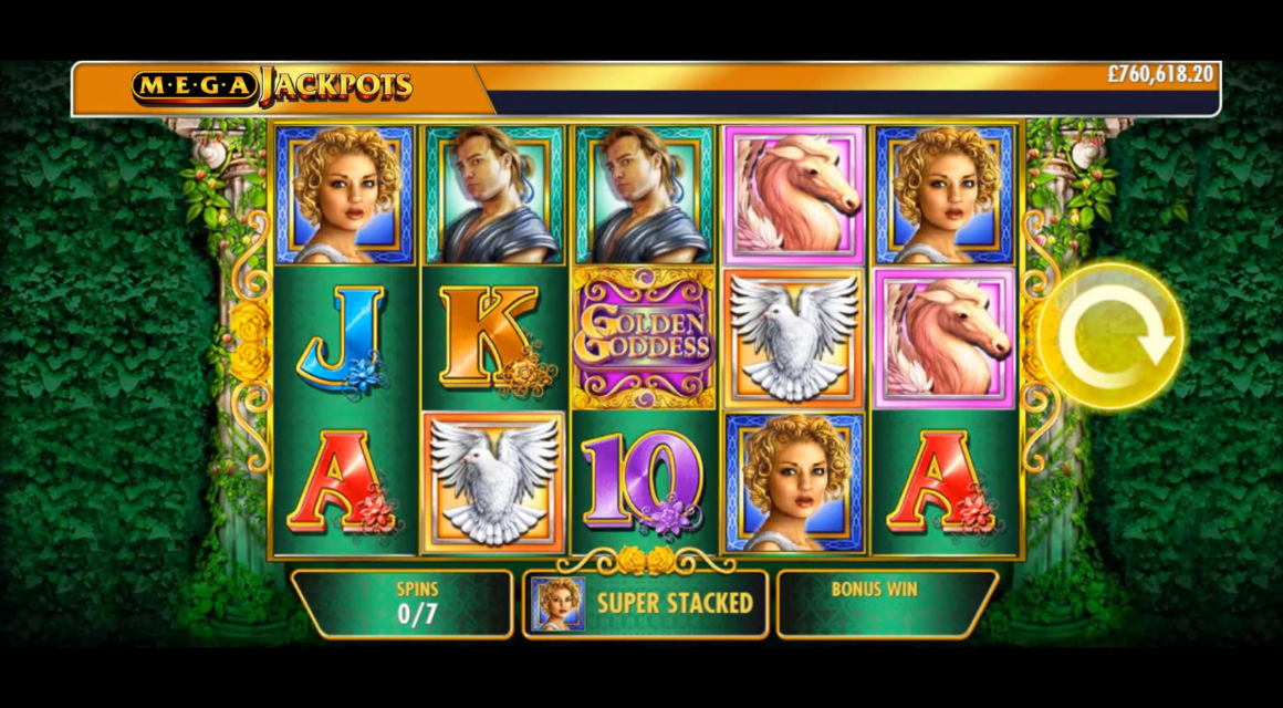 megajackpots golden goddess