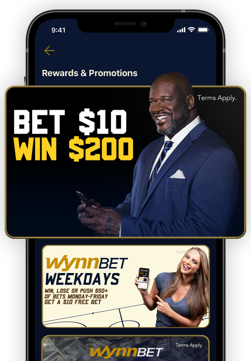 WynnBET sportsbook promotion Bet $10 win $200 