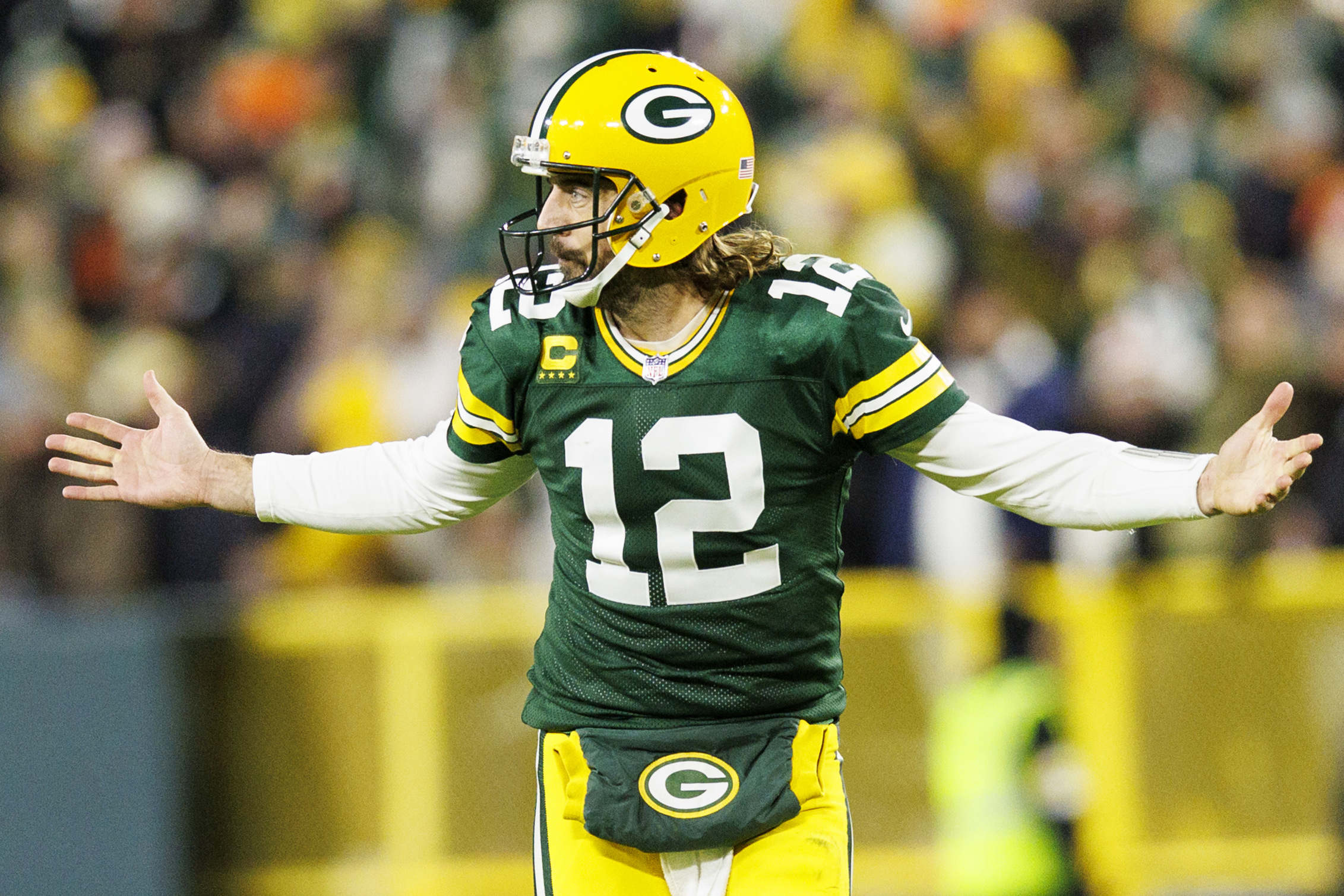 Packers QB Aaron Rodgers is the new betting favorite to be 2021