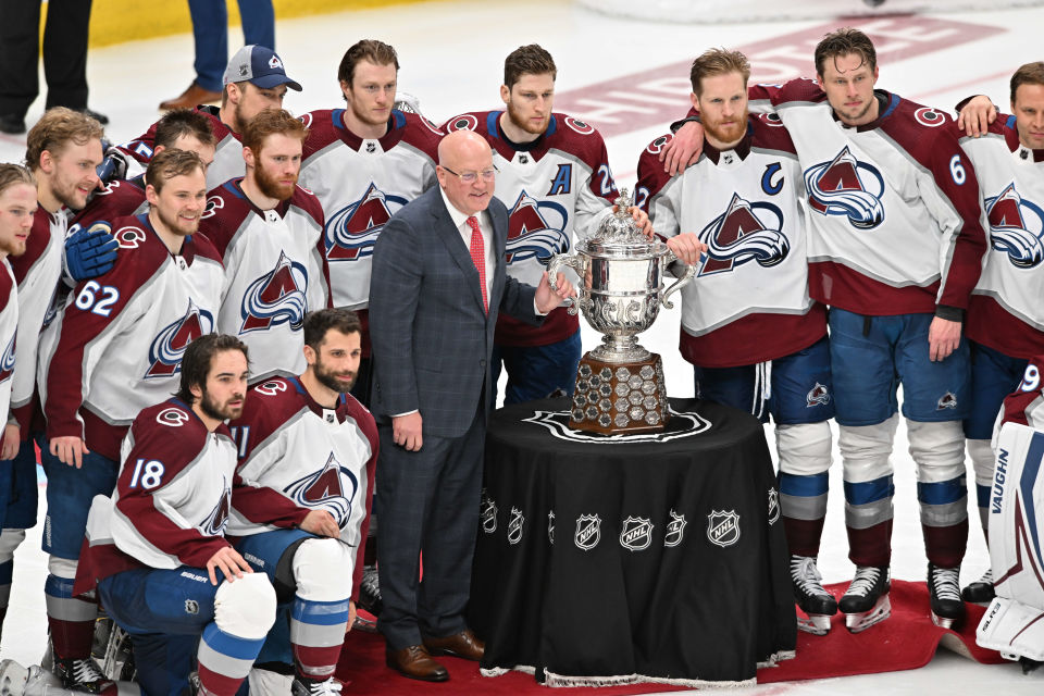 NHL Western Conference Champions Colorado Avalanche 2022 Stanley