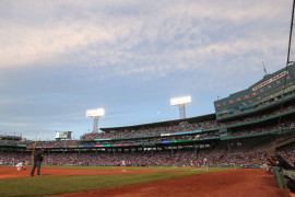A general view of Fenway Park during a game between the Boston Red Sox and the New York Yankees. Mandatory Credit: Paul Rutherford-USA TODAY Sports
