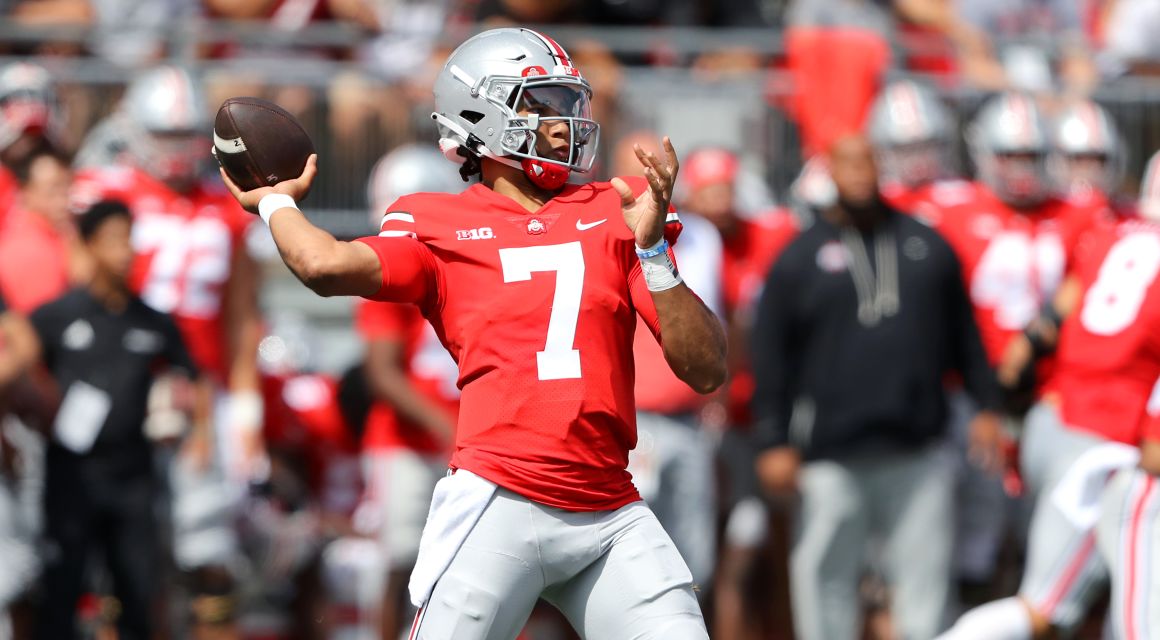 Will C.J. Stroud and the Buckeyes cover as 18-point favorites at home against the Badgers?
