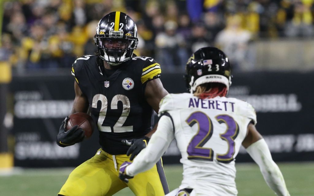 Najee Harris Player Prop Bets for Steelers vs. Vikings