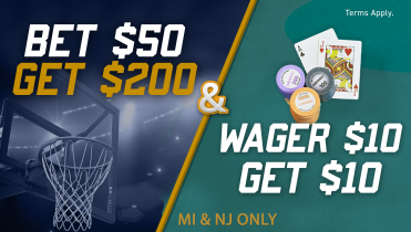 Bet $50 win $200 & wager $10 win $10 promotions