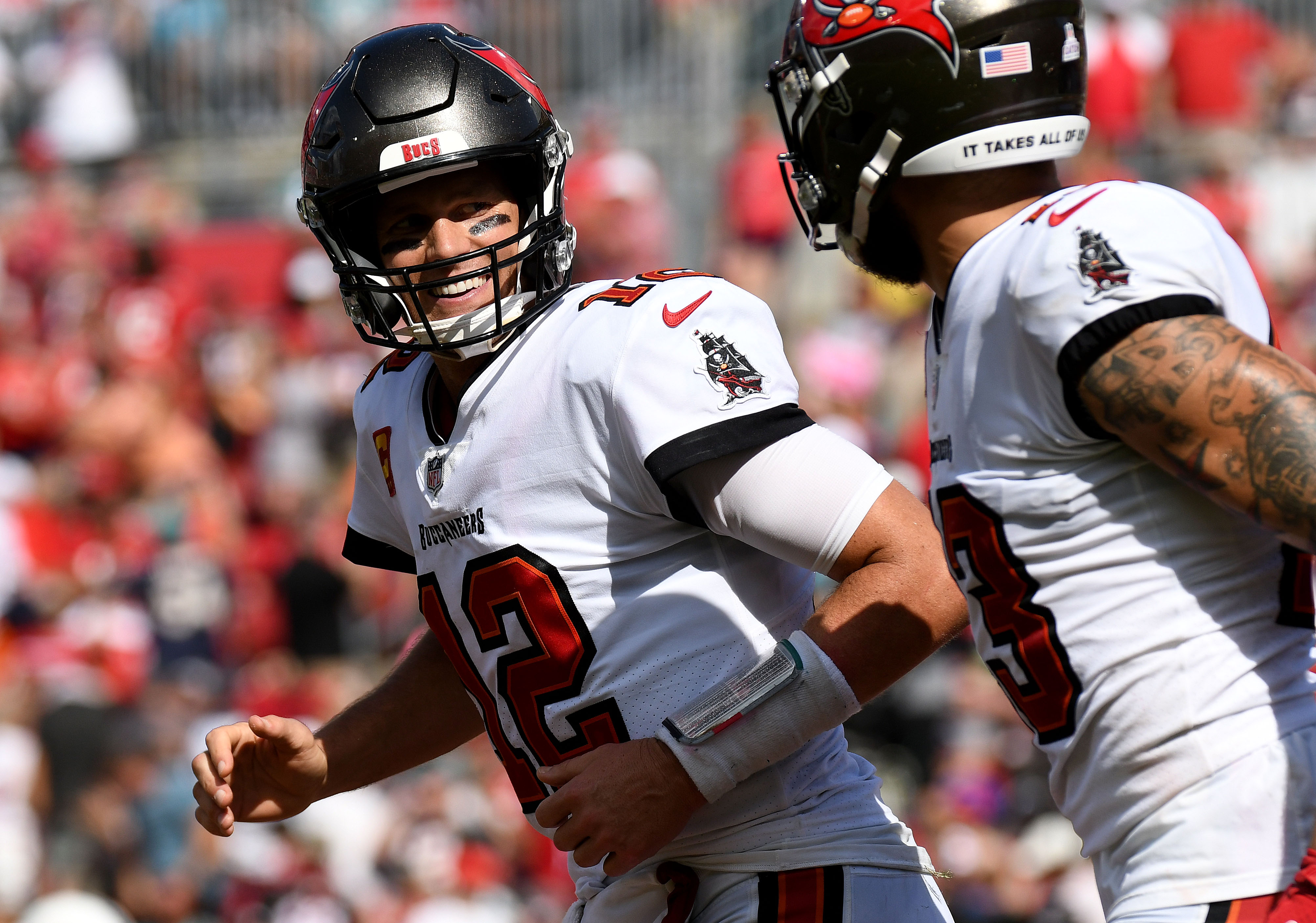 Ridder throws first 2 TD passes as Falcons top Tom Brady, Bucs