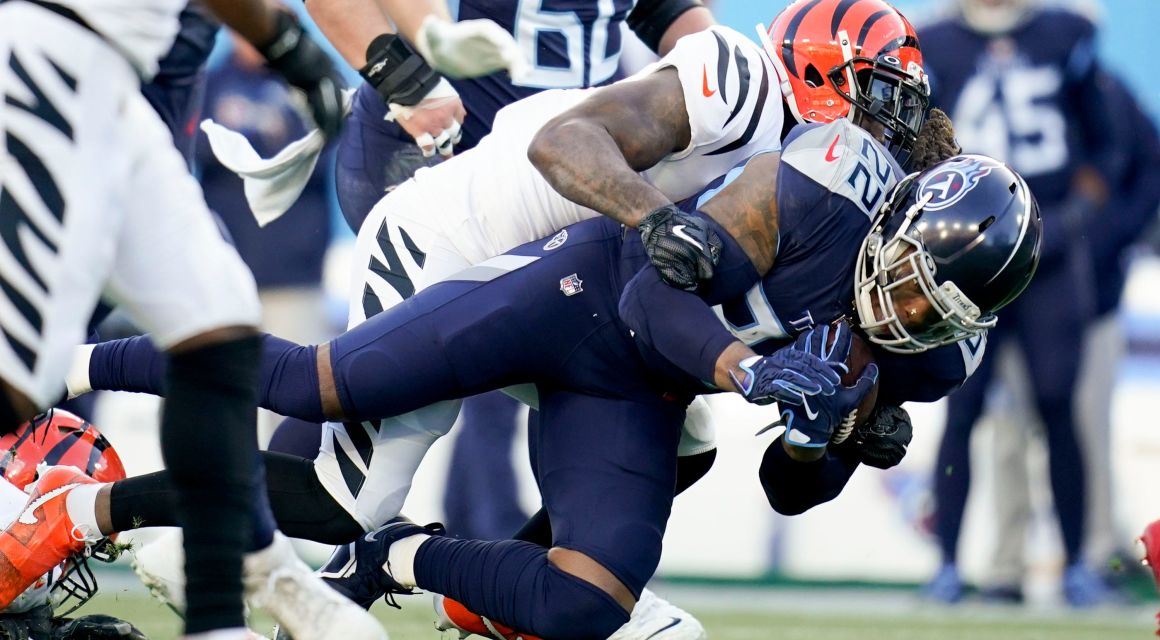 The Titans will host the Bengals in a rematch of last year's Divisional Round.