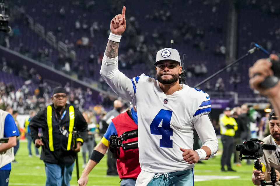 Cowboys' Prescott on Week 11 Vikings battle: 'This is a playoff game'