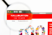 Illustrative Editorial of Halliburton website homepage