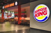Burger king in shopping mall