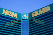 The MGM Grand Las Vegas Hotel & Casino sign