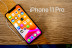 iPhone 11 Pro with Retina XDR OLED screen