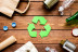 waste recycling eco symbol