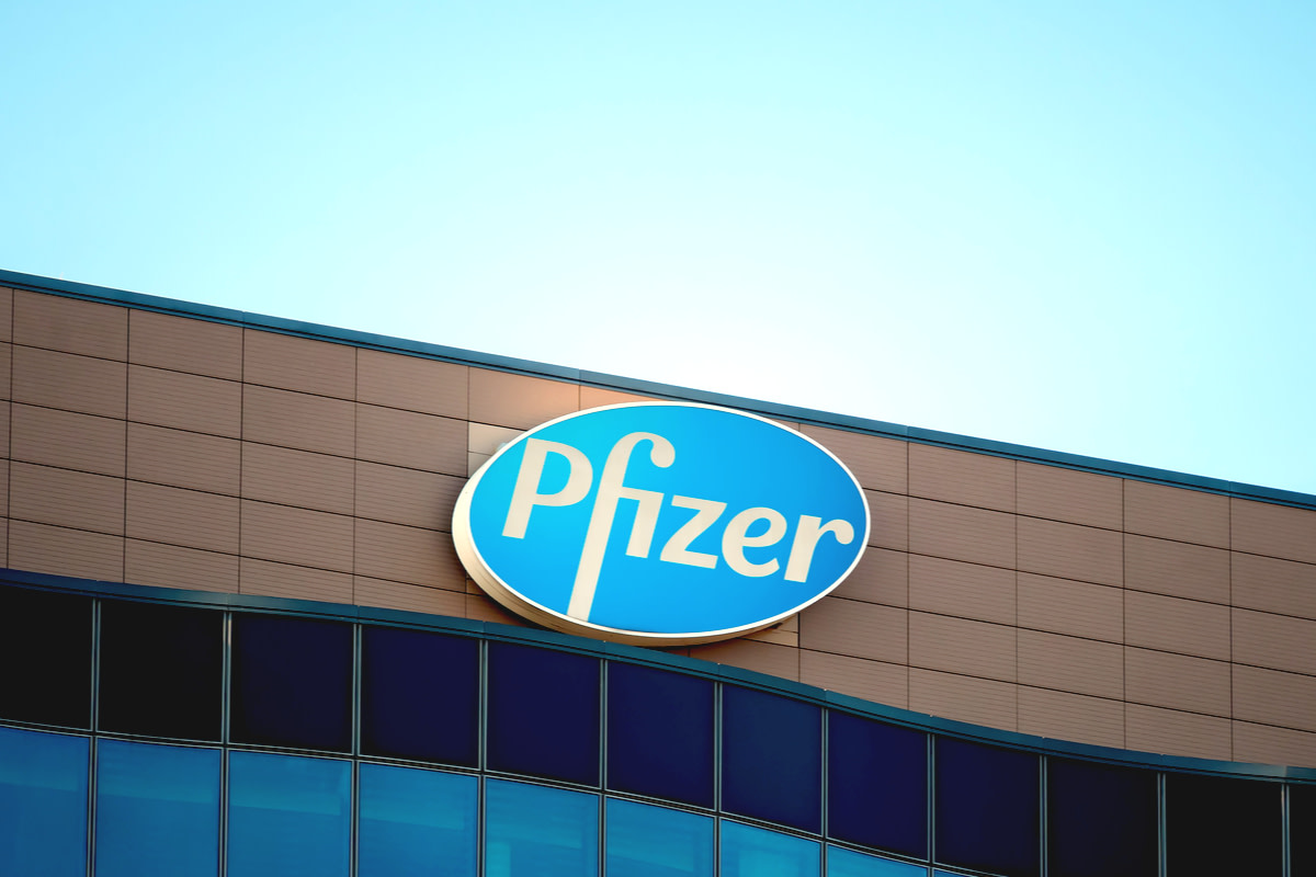 Logo of Pharmaceutical Corporation Pfizer