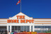 The front view of Home Depot Store