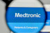 Medtronic logo on the website