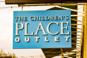 Sign above the entrance to The Children