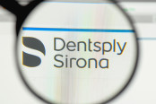 Dentsply Sirona logo on the website