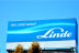 Company signboard Linde