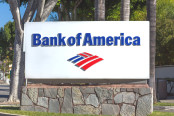 Bank of America sign and logo