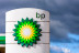 British Petroleum logo sign