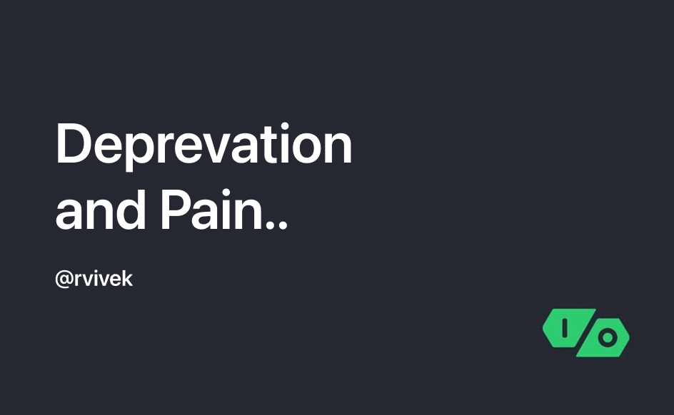 Cover Image for Deprivation and Pain