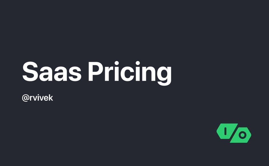 Cover Image for SaaS Pricing