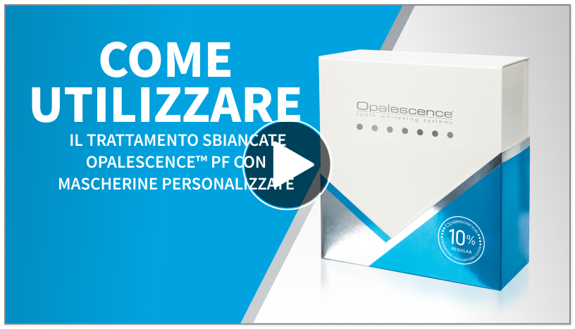 Come utilizzare il trattamento sbiancante Opalescence™️ PF video