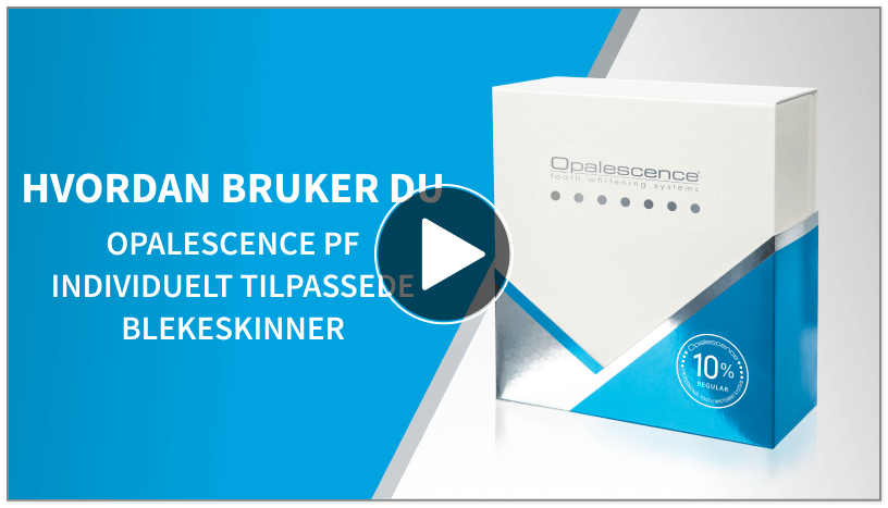 Hvordan du bruker Opalescence PF, video