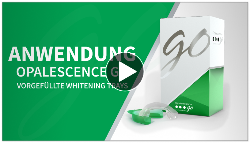 Anwendung der Opalescence Go Zahnaufhellung – Video