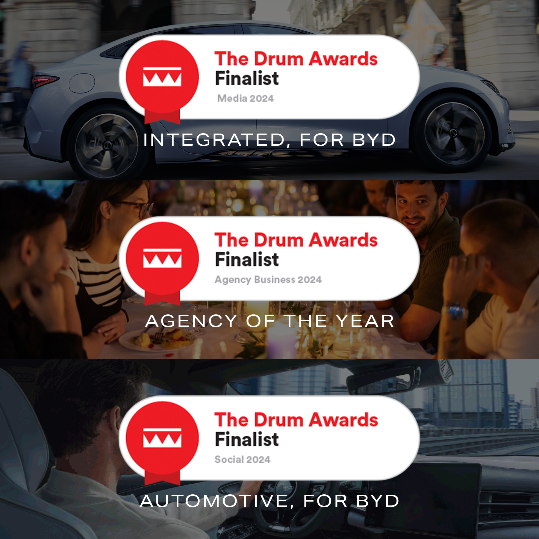 PMG A Finalist Across Categories at The Drum Awards Festival 2024