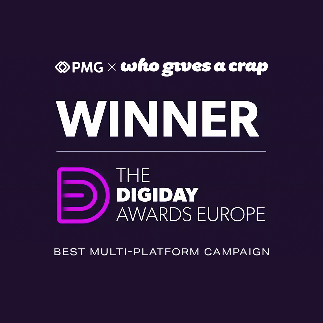 PMG Wins at Digiday Awards Europe