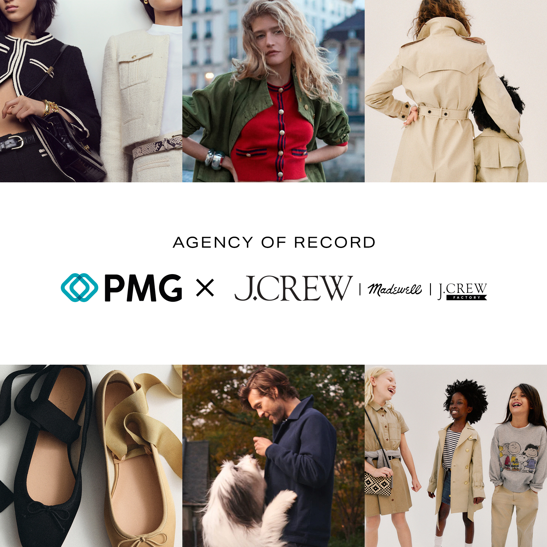 J.Crew Names PMG Media Agency of Record