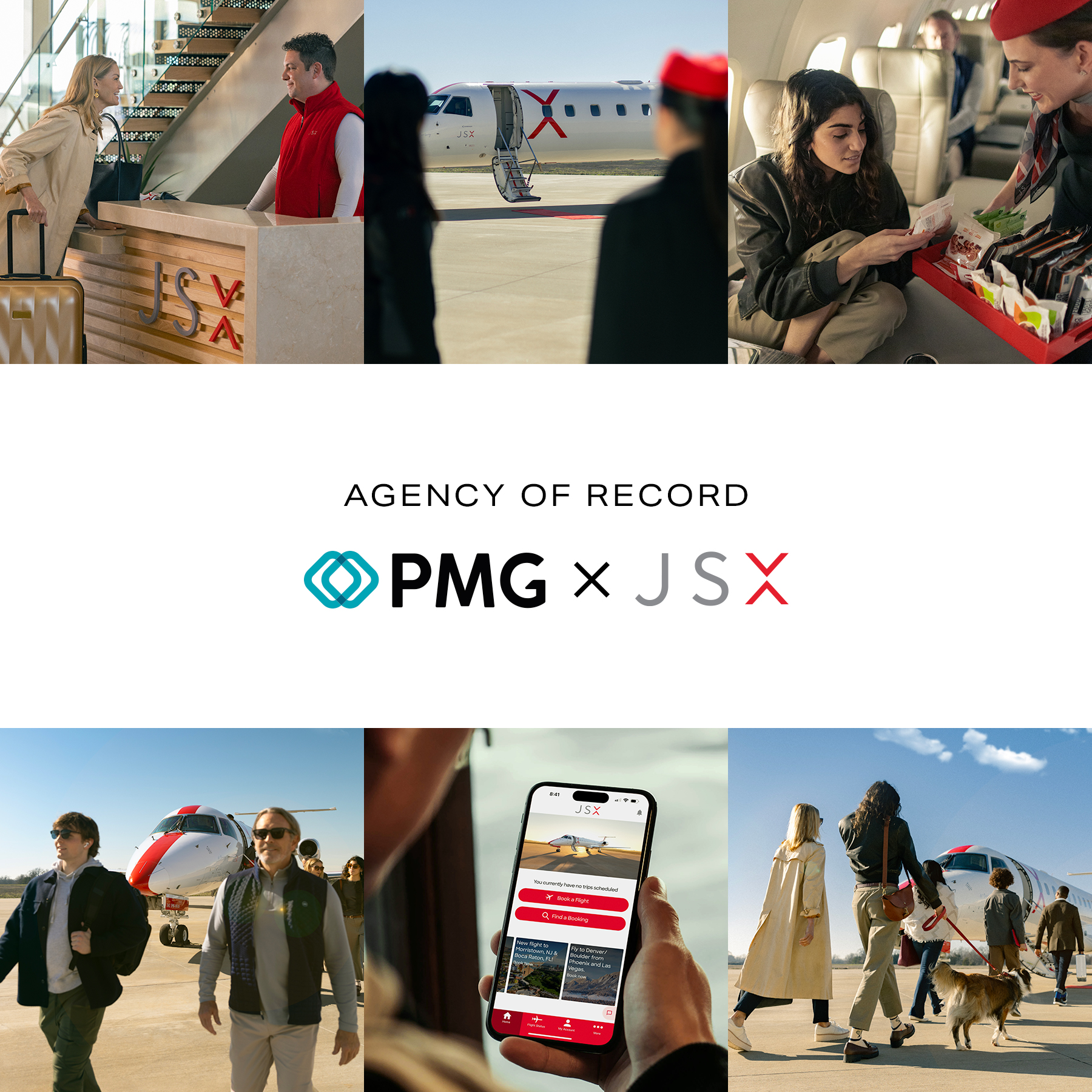 PMG Named Creative & Media AOR for Premium Air Carrier JSX