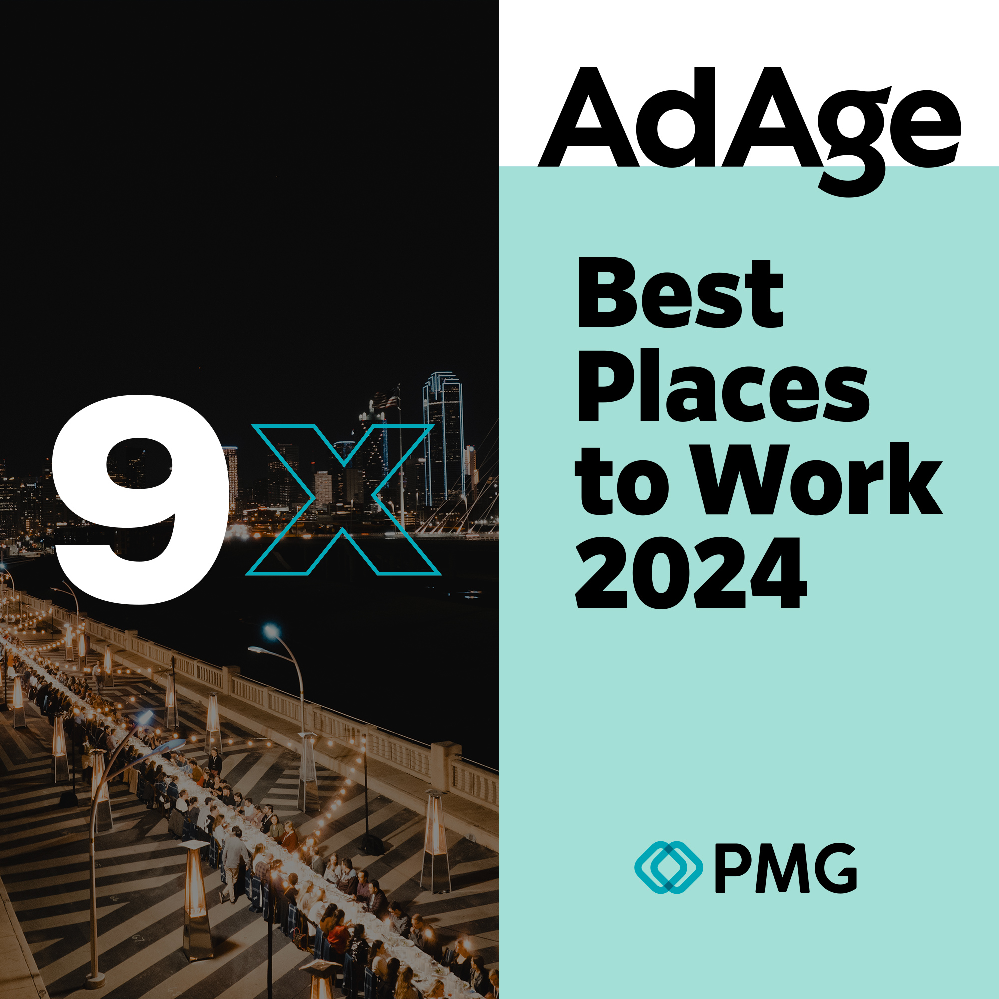 PMG Among Ad Age Best Places to Work 9th Year in a Row