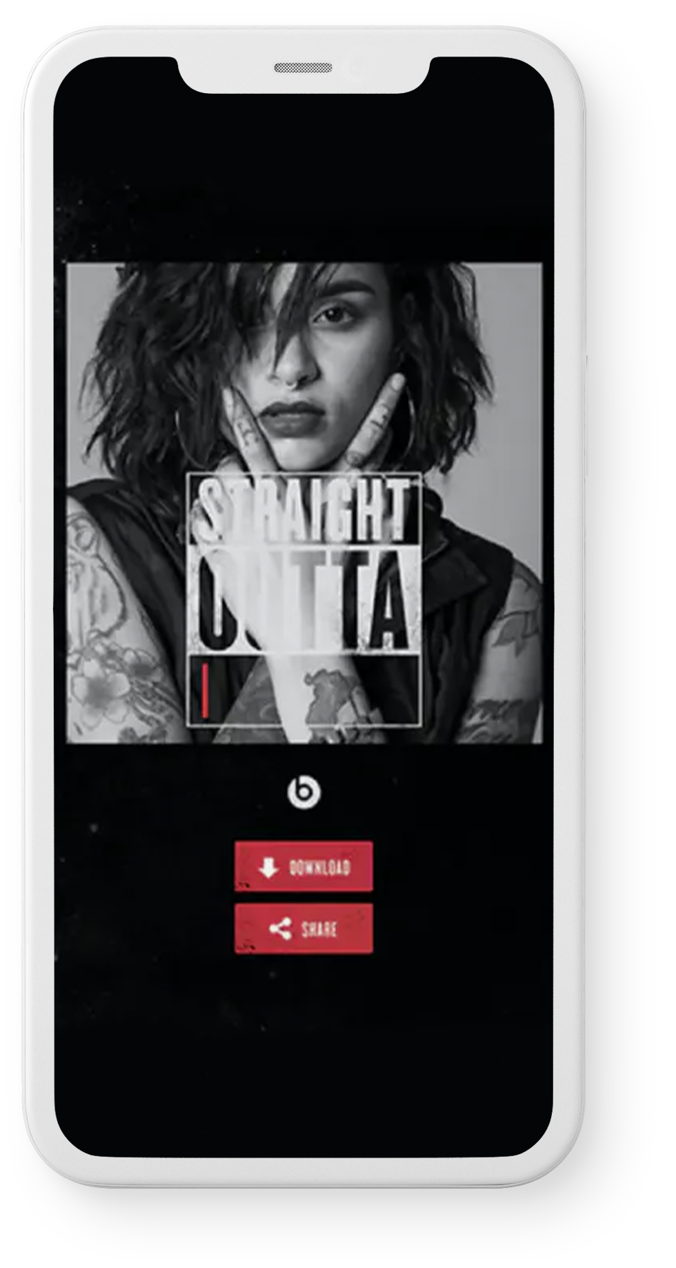 [限定版]Beats ヘッドフォンStraight Outta Compton 限定版]Beats ヘッドフォンStraight Outta Compton Beats By Dr