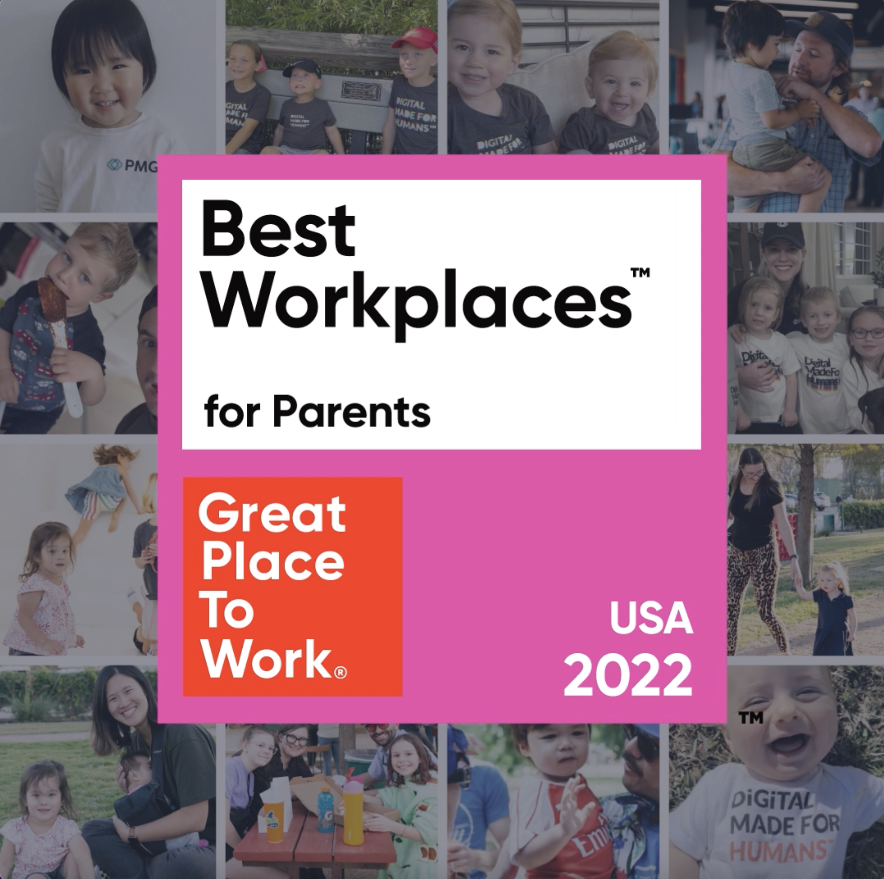 PMG Named Among the 2022 Best Workplaces for Parents™