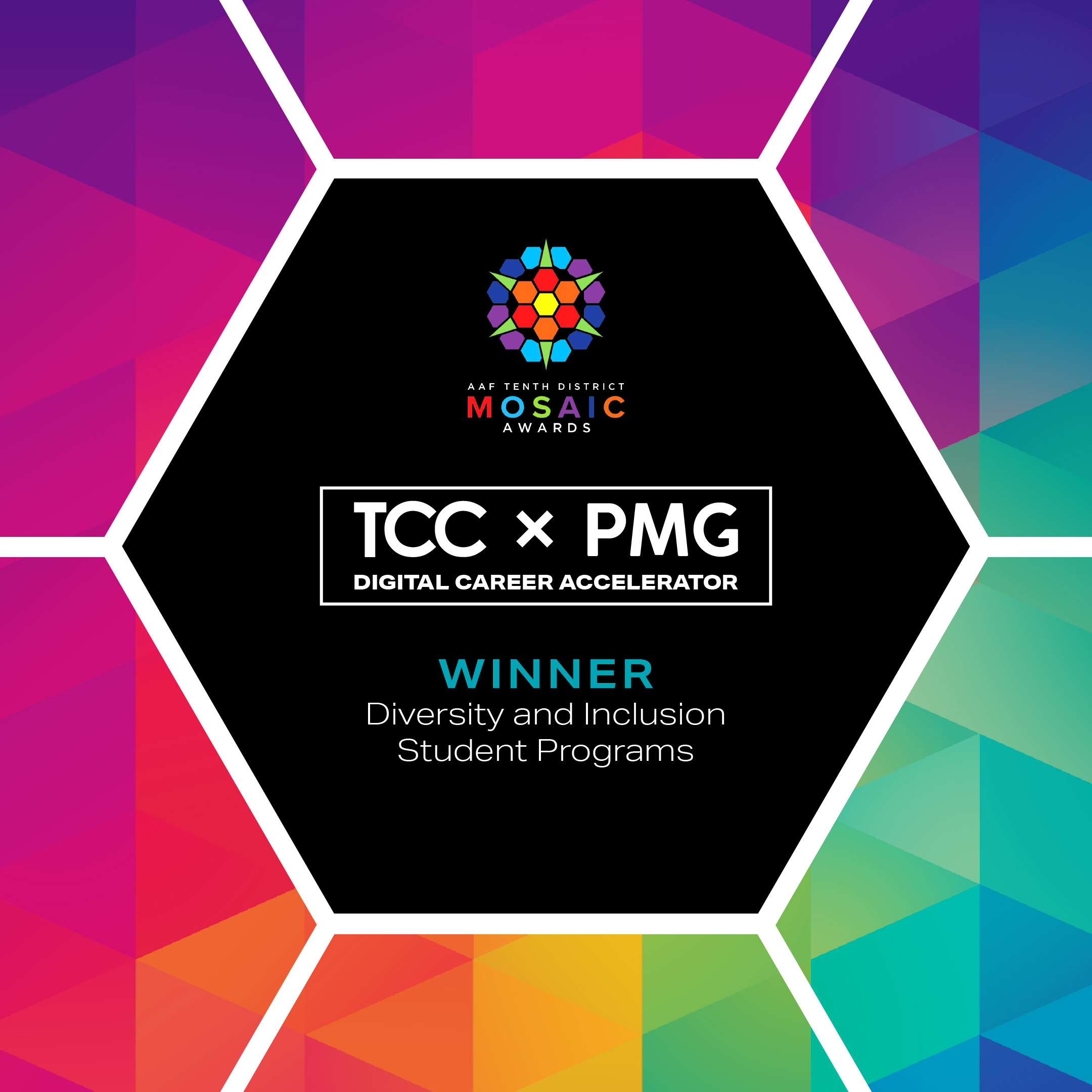 PMG Wins Mosaic Award for Digital Career Accelerator Program