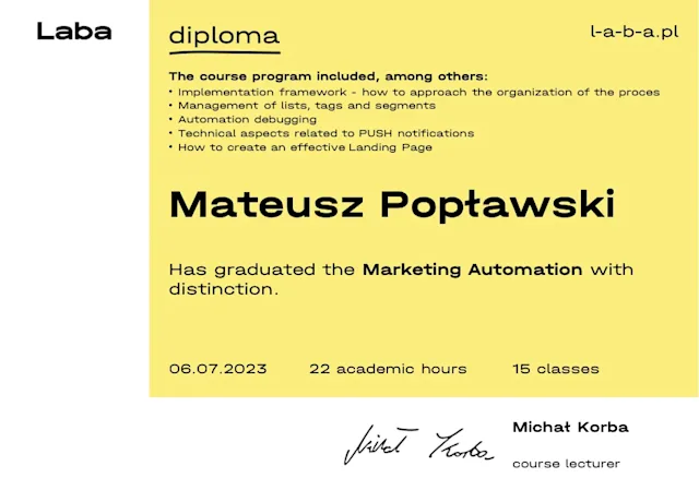 Marketing Automation