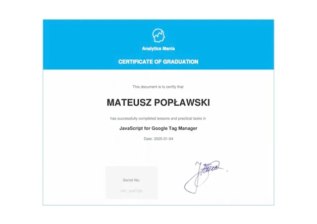 Javascript for GTM - Analytics Mania 
